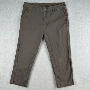 Colorado Clothing Pants Mens 38x29 Brown Utility Canvas Workwear Stretch 1727614